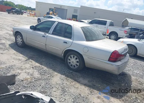 2004 Mercury Grand Marquis Ls из США, поврежденный, VIN 2MHFM75W84X658355